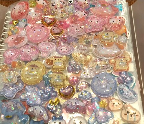 調布で買ったボンボンドロップシールとうるちゅるシール